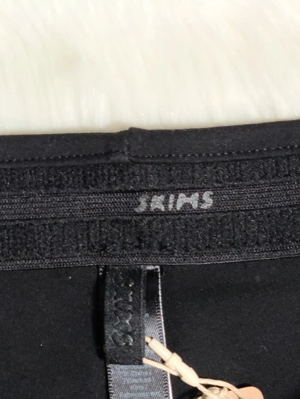 SKIMS The Essential Collection High Waist Hot Short Black Obsidian Small NEW